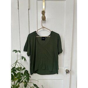 Nasty Gal women’s size 10 green shirt